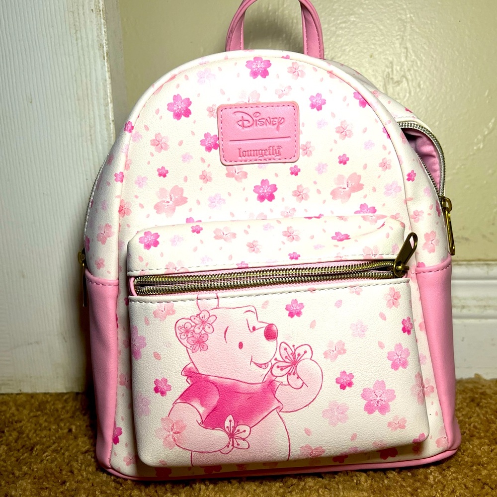 Pink Winnie the Pooh loungefly